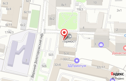 Гормост, ГБУ на карте