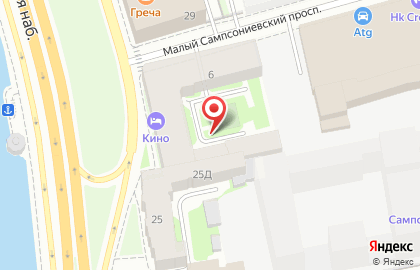 Спортивный клуб айкидо Сибуми на метро Выборгская на карте