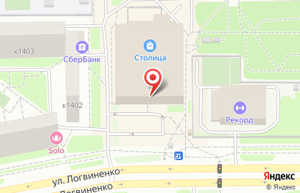ТЦ Столица в Зеленограде на карте