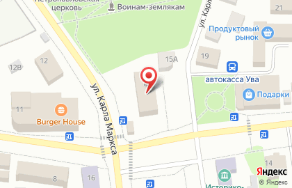 Бережная аптека в Ижевске на карте