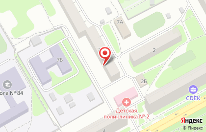 Продуктовый магазин Сириус в Сормовском районе на карте