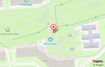 Автомастерская в Москве на карте