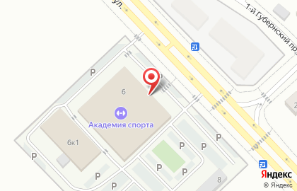 Кафе Академия на Спасской улице на карте