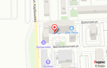 Служба заказа товаров аптечного ассортимента Аптека.ру на улице Карбышева на карте