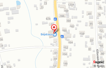Универсам Берёзка на улице Дыбенко на карте