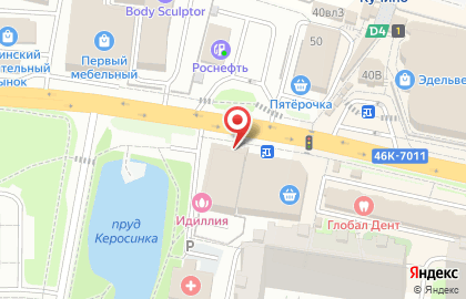 Продуктовый магазин в Москве на карте