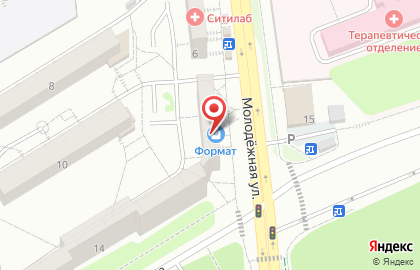 Агентство недвижимости Империя на улице Труда на карте