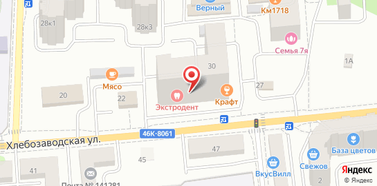 Сервисная компания Технобыт на Хлебозаводской улице на карте