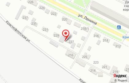 Автосервис Честный сервис на Краснофлотской улице на карте