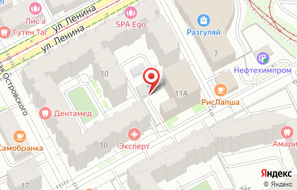 Сеть автоматов по продаже питьевой воды Живой источник на улице Ленина на карте
