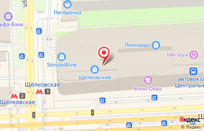 Магазин белорусской косметики Заповедная поляна на Щелковском шоссе на карте