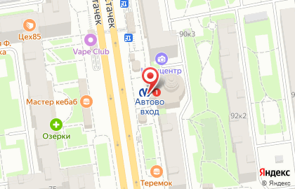 Банкомат ВТБ на проспекте Стачек, 90 к 2 на карте