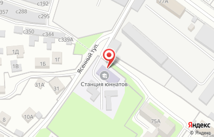 Станция юных натуралистов на улице Шевченко на карте