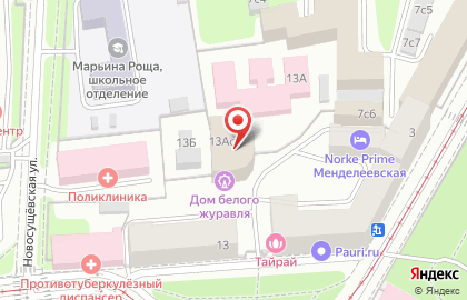 Клуб Инби на площади Борьбы на карте