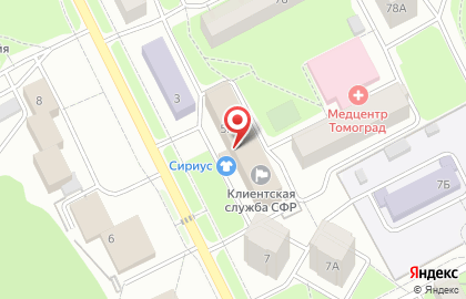 Склад-магазин спецодежды на Красноборской улице на карте