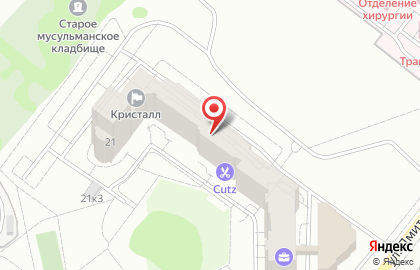 Служба доставки суши Аригато на проспекте Комарова на карте