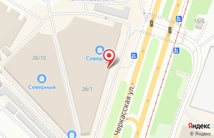 Коммерческий банк Юнистрим на Черкасской улице на карте