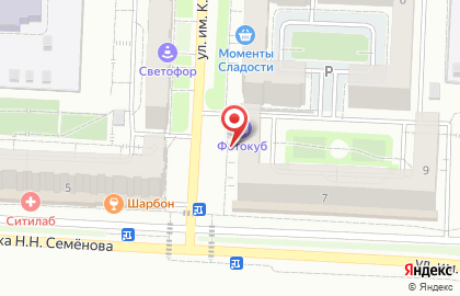 Магазин разливного пива Beer Garden в Кировском районе на карте