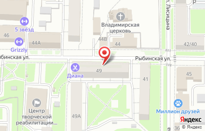 Продовольственный магазин, ИП Хайрулина Г.Ш. на карте
