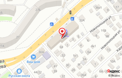 Супермаркет Фреш на проспекте Королёва на карте