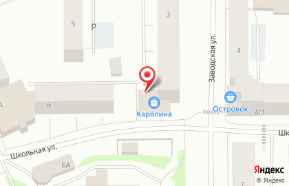 Отдел промтоваров Каролина на карте