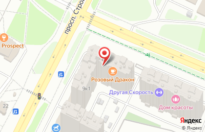 Кафе Розовый Дракон на карте