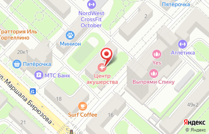 Образовательный центр для беременных Инны Мишуковой на карте