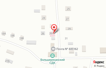 Отделение общей врачебной практики, сельское поселение Большая Рязань на карте