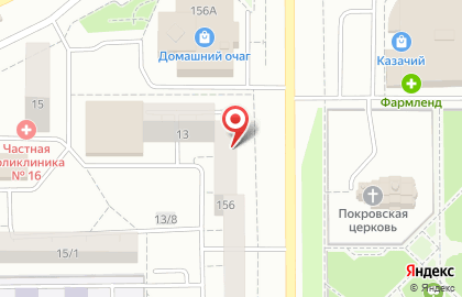 Парикмахерская Merci в Орджоникидзевском районе на карте