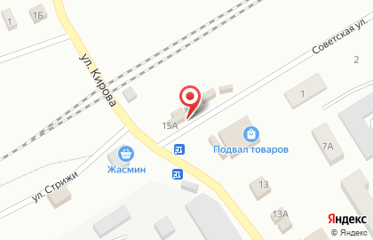 Магазин Глория на Советской улице на карте