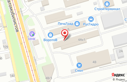 Торгово-производственная компания Ганз в Железнодорожном районе на карте