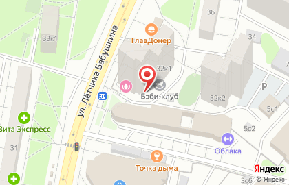 Белиссимо на Бабушкинской на карте
