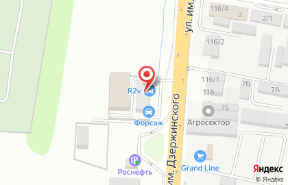  Мотоцентр Forsage на Дзержинского на карте