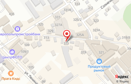 Магазин Ставропольские колбасы на Октябрьской улице в Михайловске на карте