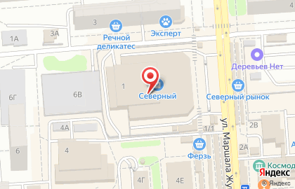 Лавка приколов в Коминтерновском районе на карте