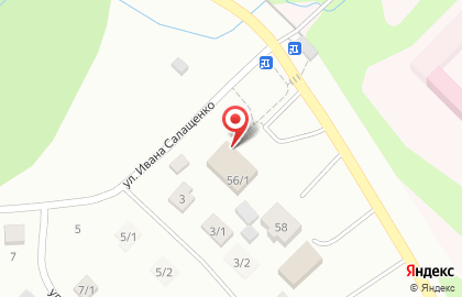 Продовольственный магазин Оксана в Дзержинском районе на карте