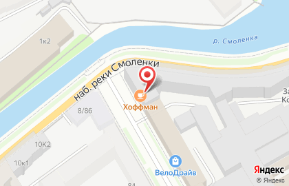 Модерн в Василеостровском районе на карте
