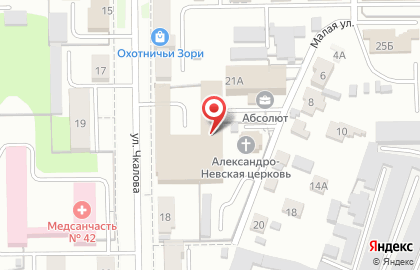 Производственно-технический центр ФПС по Кемеровской области на карте