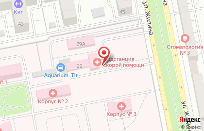 Городская станция скорой медицинской помощи г. Тольятти на карте