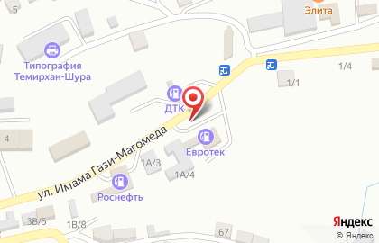 АЗС Evrotek на карте