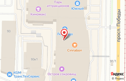 Магазин женской одежды Incity на проспекте Победы на карте
