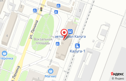 CoffeePoint на Вокзальной площади на карте