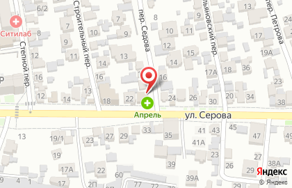 Торгово-монтажная компания Фаренгейт в переулке Седова на карте