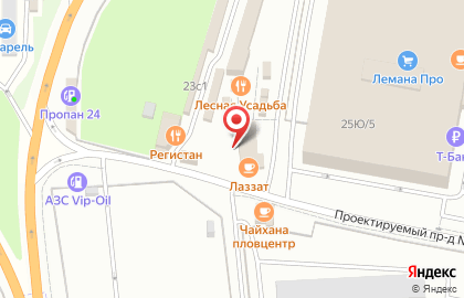 Солнечное на карте