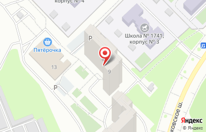 Район Тропарево-Никулино Совет пенсионеров, ветеранов войны, труда, Вооруженных Сил и правоохранительных органов в Тропарёво-Никулино на карте