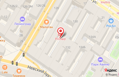 Мини-отель SuperHostel на Невском проспекте на карте