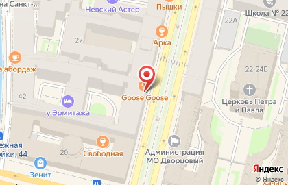 Компания Алгоритм защиты на Невском проспекте на карте