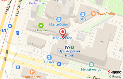 Салон связи Хорошая связь в Василеостровском районе на карте