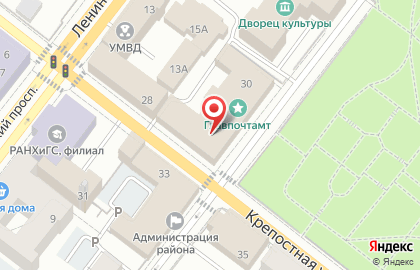 Выборгский Почтамт на карте