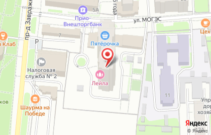Компания Галактика на улице МОГЭС на карте